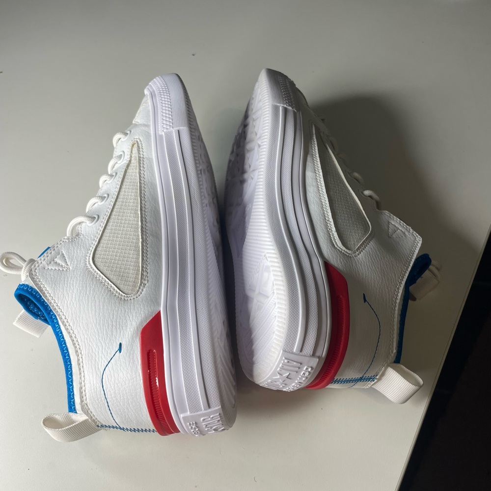 Converse Chuck Taylor All Star Ultra low-top sneaker white enamel red imperial - Picture 6 of 8
